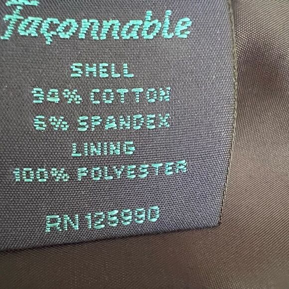 Faconnable black sheath dress size 16 NWT - Picture 8 of 8